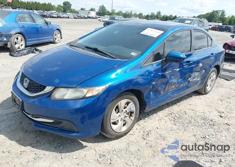 2014 Honda Civic Lx z USA, uszkodzony, nr VIN 2HGFB2F59EH553463